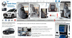 Desktop Screenshot of amenager-vehicule.com
