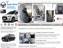 Tablet Screenshot of amenager-vehicule.com
